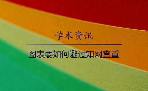 圖表要如何避過學術查重